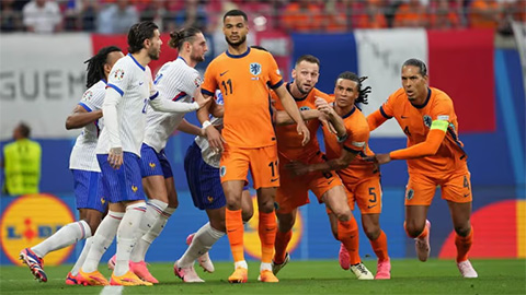 Trực tiếp Hà Lan 0-0 Pháp: Hiệp 2 trở lại