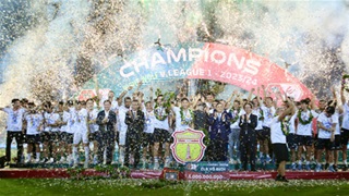 Giây phút Nam Định đăng quang ngôi vô địch sau 39 năm chờ đợi
