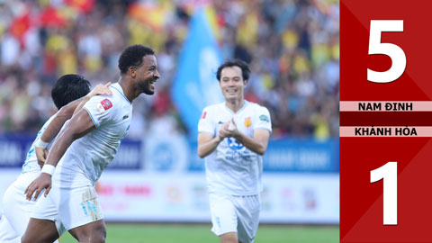 VIDEO bàn thắng Nam Định vs Khánh Hòa: 5-1 (Vòng 25 V.League 2023/24)