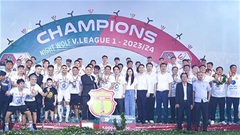 Nam Định vô địch V.League: Giấc mơ 39 năm mới hoàn thành