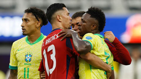 Tường thuật Brazil 0-0 Costa Rica 