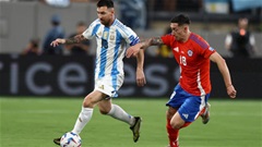 Trực tiếp Chile 0-0 Argentina: Albiceleste ép sân