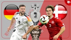 02h00 ngày 30/6: Đức vs Đan Mạch