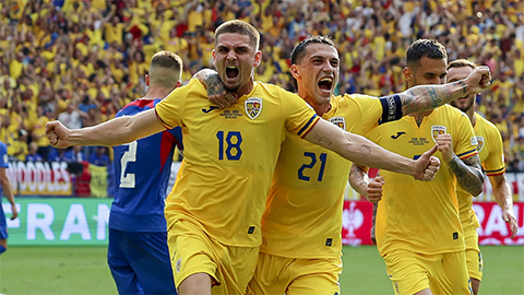 Tranh cãi dữ dội quanh quả penalty ở trận Romania vs Slovakia