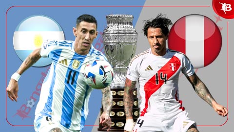 Trực tiếp Argentina vs Peru, 07h00 ngày 30/6