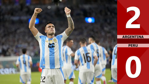 VIDEO bàn thắng Argentina vs Peru: 2-0 (Copa America 2024)