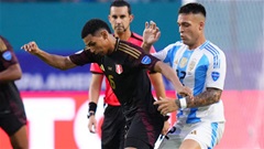 Trực tiếp Argentina 0-0 Peru (Hết hiệp 1)