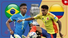 Nhận định bóng đá Brazil vs Colombia, 08h00 ngày 3/7: Bất phân thắng bại