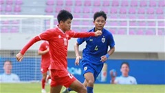 Trực tiếp U16 Việt Nam 1-1 U16 Thái Lan: Cầu thủ Thái Lan bị nẹp cổ sau khi dũng cảm gỡ hoà 