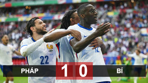Kết quả Pháp 1-0 Bỉ: Les Bleus nhọc nhằn vào tứ kết