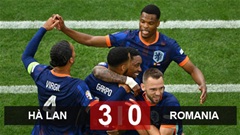 Kết quả Hà Lan 3-0 Romania: Gakpo tỏa sáng, Hà Lan lọt vào tứ kết EURO 2024