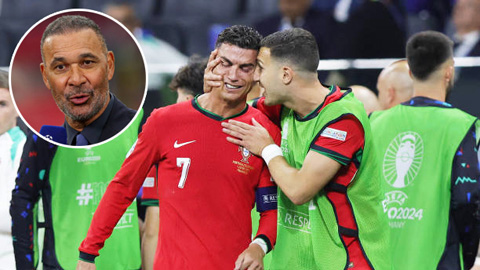 Gullit mỉa mai Ronaldo 'nước mắt cá sấu'