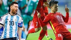 Argentina và U23 Việt Nam ‘thần thánh’ trùng hợp bất ngờ đến thế nào? 