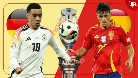 23h00 ngày 5/7, Trực tiếp Tây Ban Nha vs Đức: Sane và Can đá chính