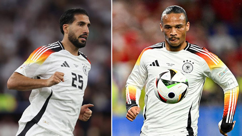 Trực tiếp Tây Ban Nha 0-0 Đức: Sane và Can đá chính