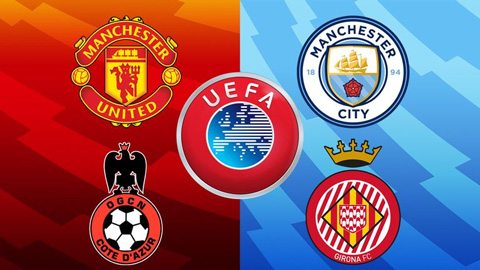 UEFA đưa ra quyết định về việc dự cúp châu Âu của MU và Man City