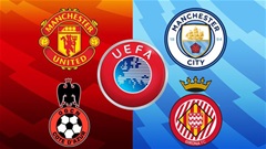 UEFA đưa ra quyết định về việc dự cúp châu Âu của MU và Man City