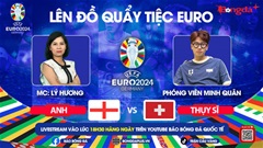 Trực tiếp quẩy tiệc cùng EURO 2024: Trước trận Anh vs Thụy Sỹ, Hà Lan vs Thổ Nhĩ Kỳ