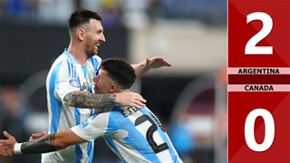 VIDEO bàn thắng Argentina vs Canada: 2-0 (Bán kết Copa America 2024)