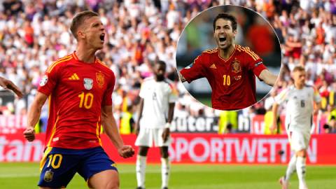 Dani Olmo trong hình bóng Fabregas: Từ số 12 thành số 10