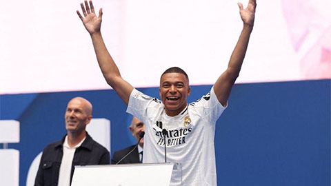 Tường thuật Mbappe ra mắt Real Madrid