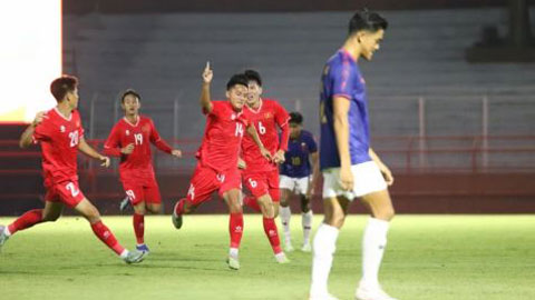 Chiêm ngưỡng siêu phẩm của sao U19 Việt Nam vào lưới U19 Myanmar