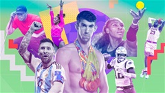 100 VĐV xuất sắc nhất từ đầu thế kỷ 21: Khó tin với vị trí của Messi và Ronaldo