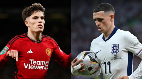 Garnacho khiến Phil Foden bị fan MU chế giễu không thương tiếc