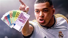 Mbappe đã hy sinh bao nhiêu tiền để khoác áo Real Madrid?