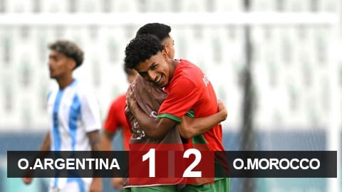 Kết quả U23 Argentina 1-2 U23 Morocco: Drama ngay ngày khai màn