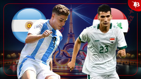 Nhận định bóng đá U23 Argentina vs U23 Iraq, 20h00 ngày 27/7: Tango lạc nhịp