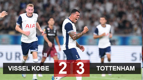 Kết quả Vissel Kobe 2-3 Tottenham: Gà trống gáy vang