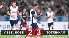 Kết quả Vissel Kobe 2-3 Tottenham: Gà trống gáy vang
