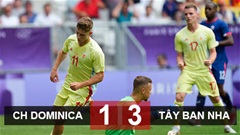 Kết quả U23 CH Dominica 1-3 U23 Tây Ban Nha: La Roja vào tứ kết