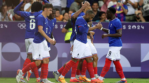 U23 Pháp của Henry… y hệt Les Bleus của Deschamps