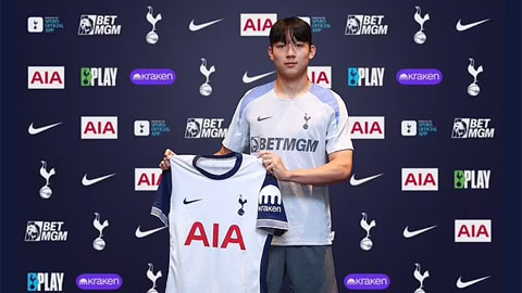 Tottenham đón ngôi sao Hàn Quốc được ví như Son Heung-min