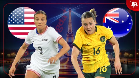  Nhận định bóng đá Nữ Mỹ vs Nữ Australia, 00h00 ngày 1/8: Sức mạnh tuyệt đối
