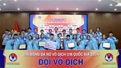 U16 nữ Hà Nội vô địch đầy ấn tượng