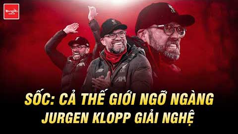 Cả thế giới ngỡ ngàng vì chiến lược gia đại tài Jurgen Klopp nghỉ hưu