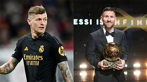  Cú đánh bất ngờ của Kroos vào Messi 