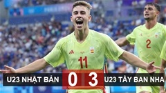 Kết quả U23 Nhật Bản 0-3 U23 Tây Ban Nha: Show diễn của Fermin Lopez