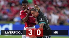 Kết quả Liverpool 3-0 MU: Quỷ đỏ bại trận