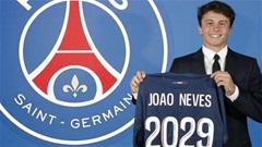 Chính thức: PSG công bố tân binh Joao Neves với số áo cực lạ