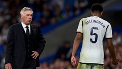 Ancelotti nổi điên với Bellingham