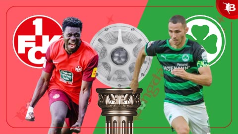 Nhận định bóng đá Kaiserslautern vs Greuther Furth, 23h30 ngày 9/8: Kéo dài mạch bất bại