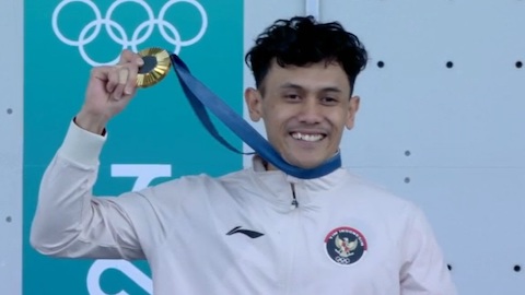 Indonesia đã có HCV Olympic 2024 nhờ môn thể thao lạ lẫm