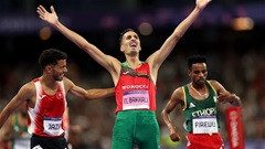 Tuyển thủ Morocco gây sốc ở nội dung chạy 3.000m vượt chướng ngại vật