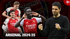 Nhận định Arsenal Ngoại hạng Anh mùa giải mới 2024/25: Vẫn là kẻ về nhì vĩ đại