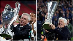 Ancelotti vs Gasperini: Đôi bạn già tranh đỉnh châu Âu