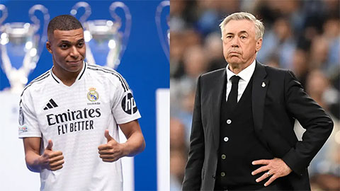 Ancelotti: 'Mbappe đã phá hỏng kỳ nghỉ của tôi'